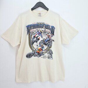 Springfield 2005 Mile Motocross T-Shirt Tan Men 2XL Motorcycle Racing
